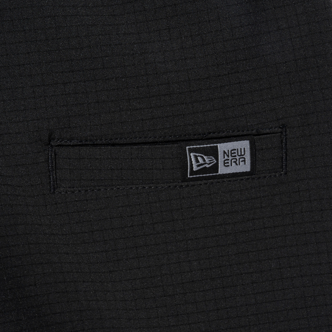 New Era Black Label Black Air Vent Shorts