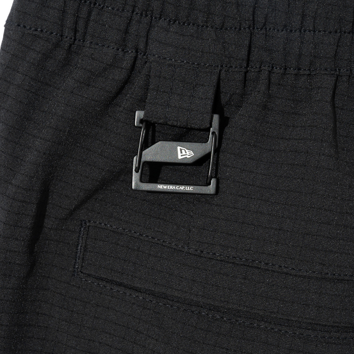 New Era Black Label Black Air Vent Shorts