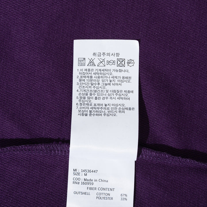 New Era Neon Writing Purple Short Sleeves T-Shirt