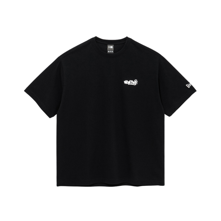 New Era Neon Writing Black Short Sleeves T-Shirt