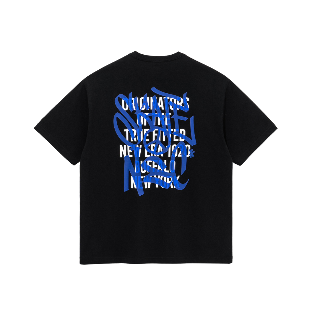 New Era Neon Writing Black Short Sleeves T-Shirt