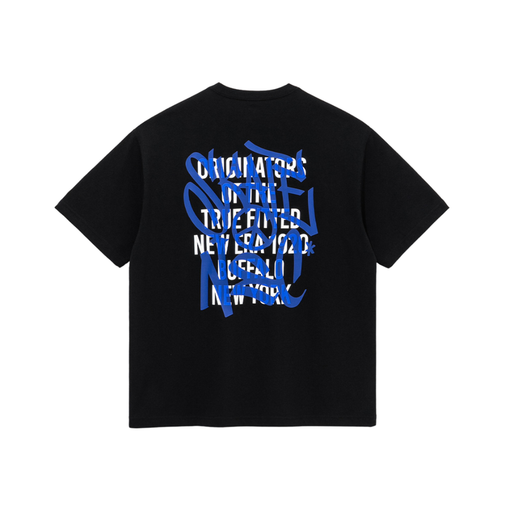 New Era Neon Writing Black Short Sleeves T-Shirt