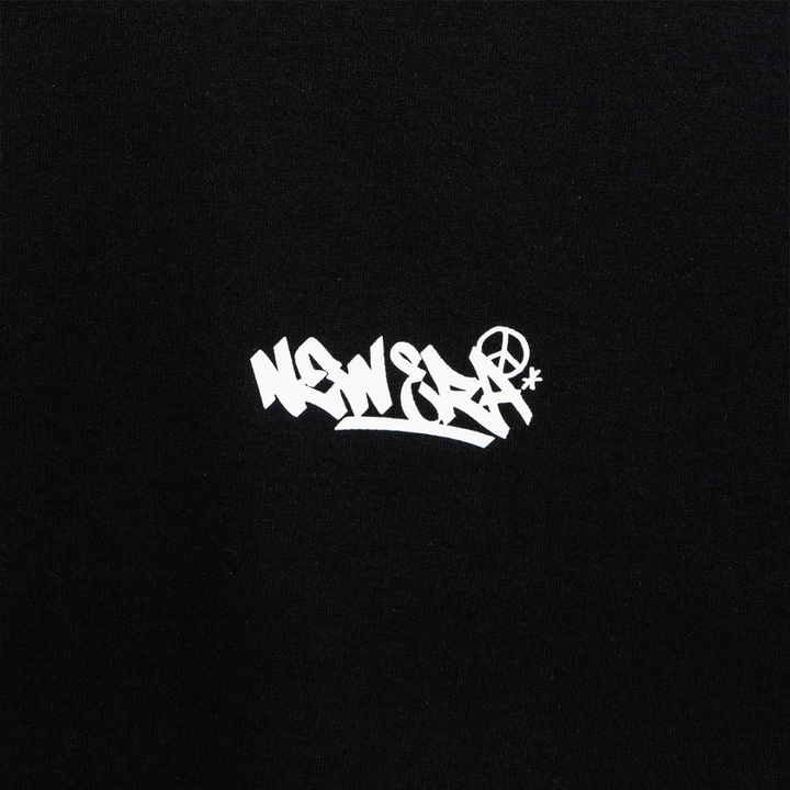 New Era Neon Writing Black Short Sleeves T-Shirt