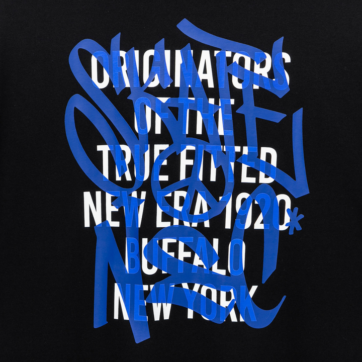 New Era Neon Writing Black Short Sleeves T-Shirt