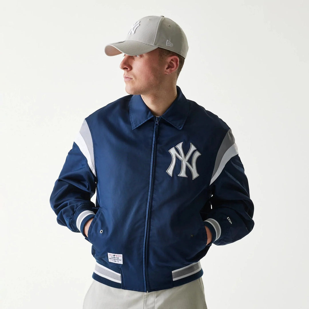 New Era New York Yankees MLB Retro Stadium Navy Jacket