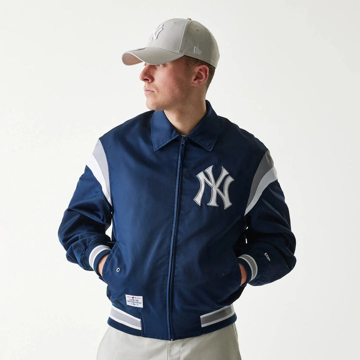 New Era New York Yankees MLB Retro Stadium Navy Jacket