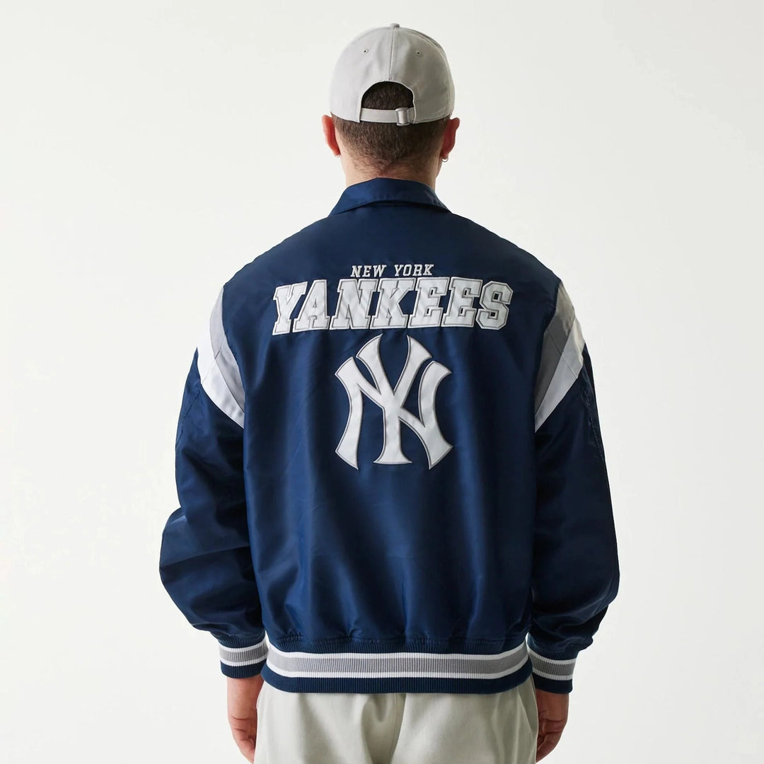 New Era New York Yankees MLB Retro Stadium Navy Jacket