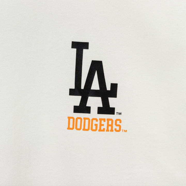 Los Angeles Dodgers MLB Poster White Short Sleeve T-Shirt