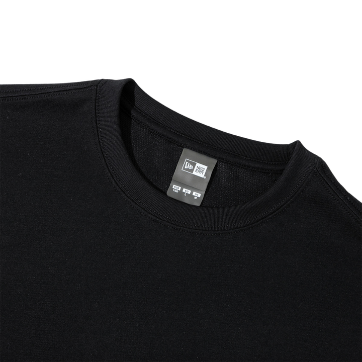 New York Yankees MLB Line Logo Black Short Sleeves T-Shirt