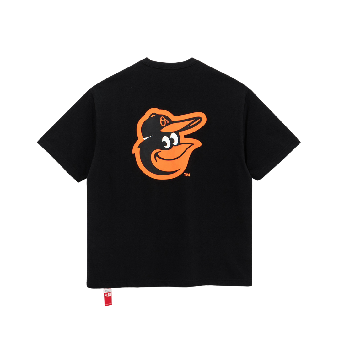 Baltimore Orioles MLB Felt Pocket Black Short Sleeves T-Shirt
