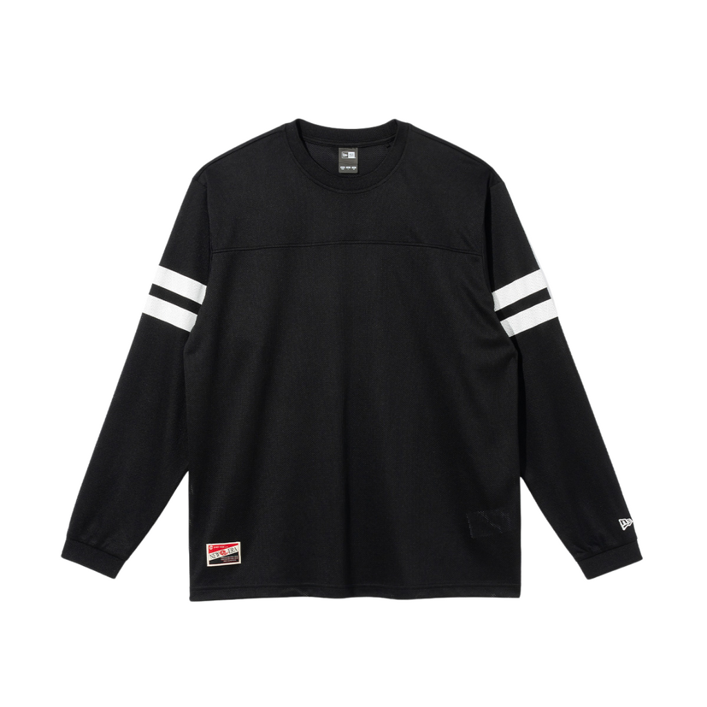 New Era Mesh Water Black Long Sleeve T-Shirt – New Era Malaysia
