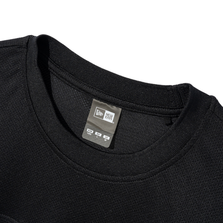 New Era Mesh Water Black Long Sleeve T-Shirt