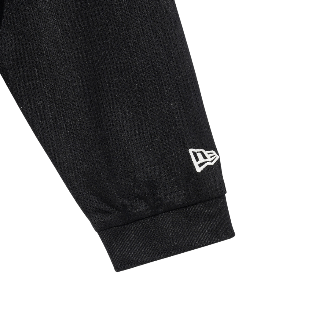 New Era Mesh Water Black Long Sleeve T-Shirt