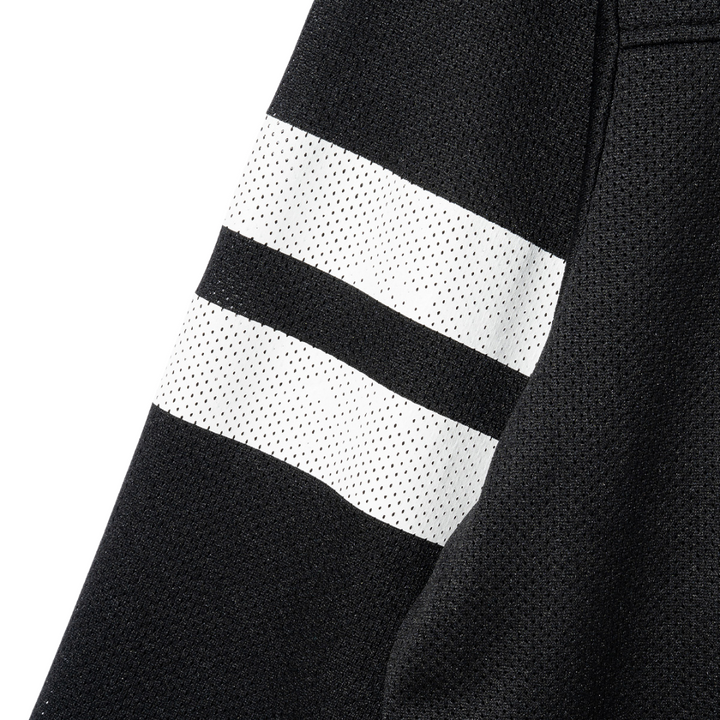 New Era Mesh Water Black Long Sleeve T-Shirt