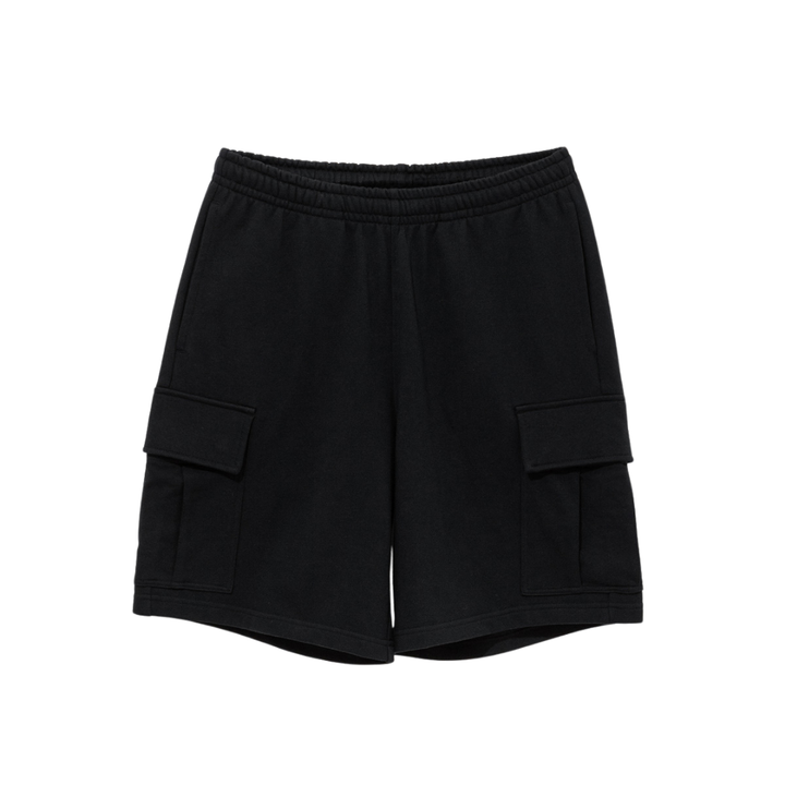 New Era Black Cargo Shorts