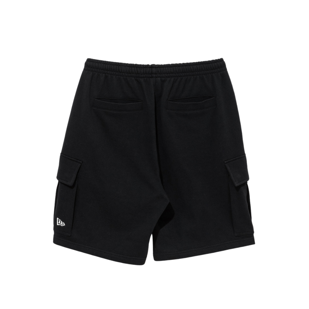 New Era Black Cargo Shorts