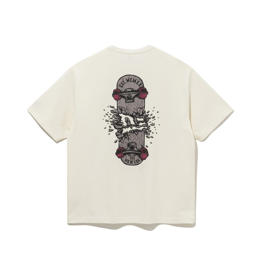 New Era Broken Skateboard Vanilla Ice Short Sleeves T-Shirt