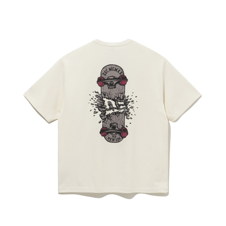 New Era Broken Skateboard Vanilla Ice Short Sleeves T-Shirt