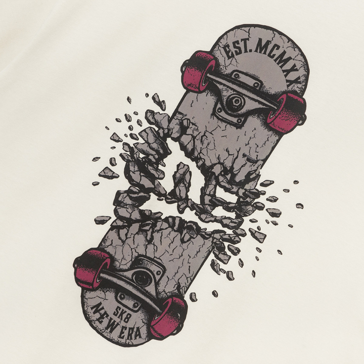 New Era Broken Skateboard Vanilla Ice Short Sleeves T-Shirt