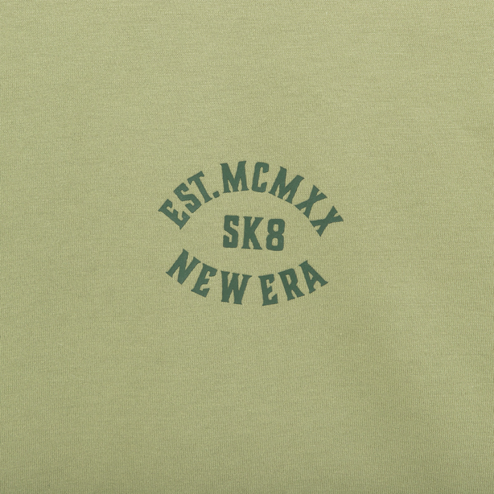 New Era Broken Skateboard Sage Short Sleeves T-Shirt