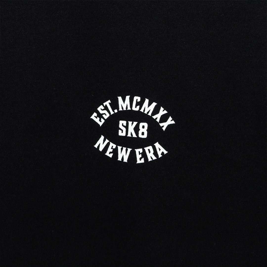 New Era Broken Skateboard Black Short Sleeves T-Shirt