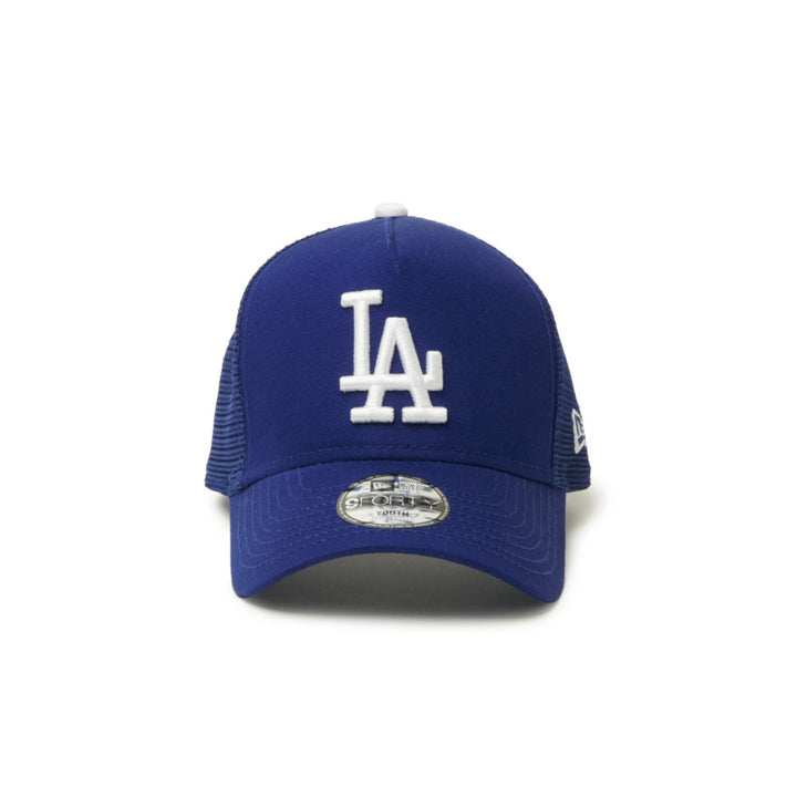 9FORTY Kids A-Frame Trucker Los Angeles Dodgers Dark Royal Snapback