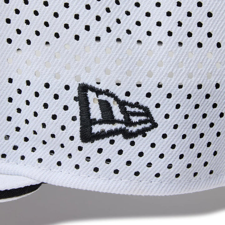 9FIFTY Golf Laser Perforated Box Logo White Snapback