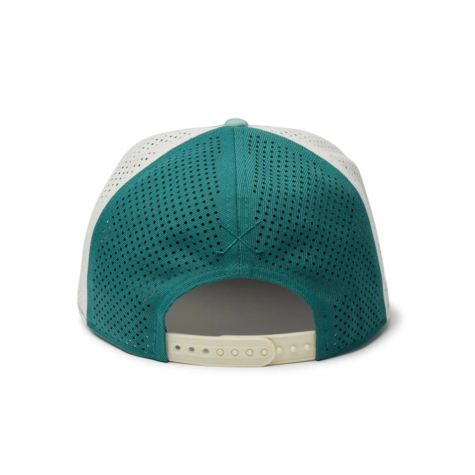 9FIFTY Golf Laser Perforated Box Logo Green Snapback