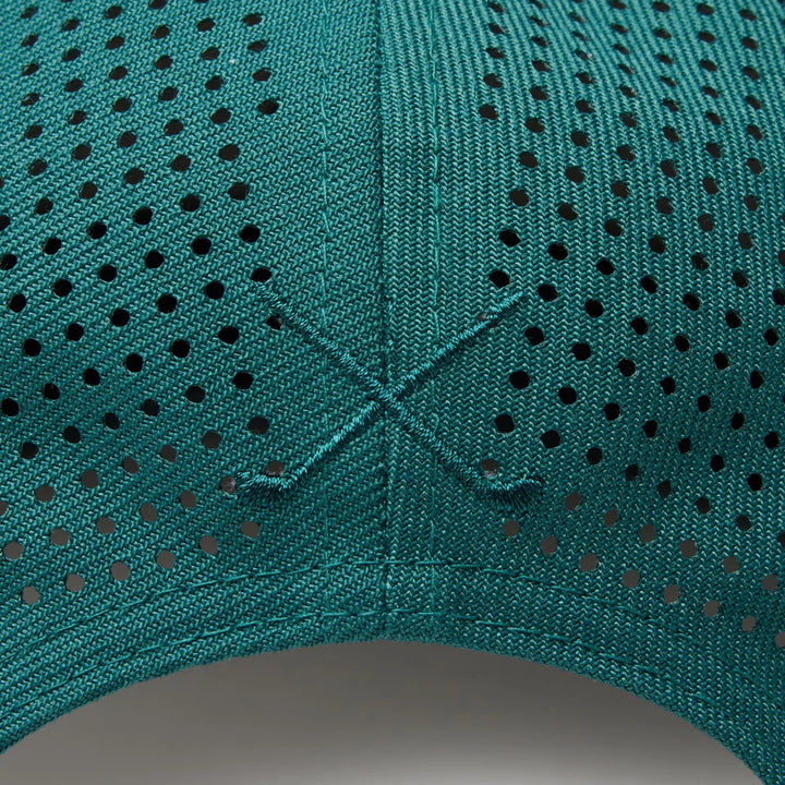 9FIFTY Golf Laser Perforated Box Logo Green Snapback