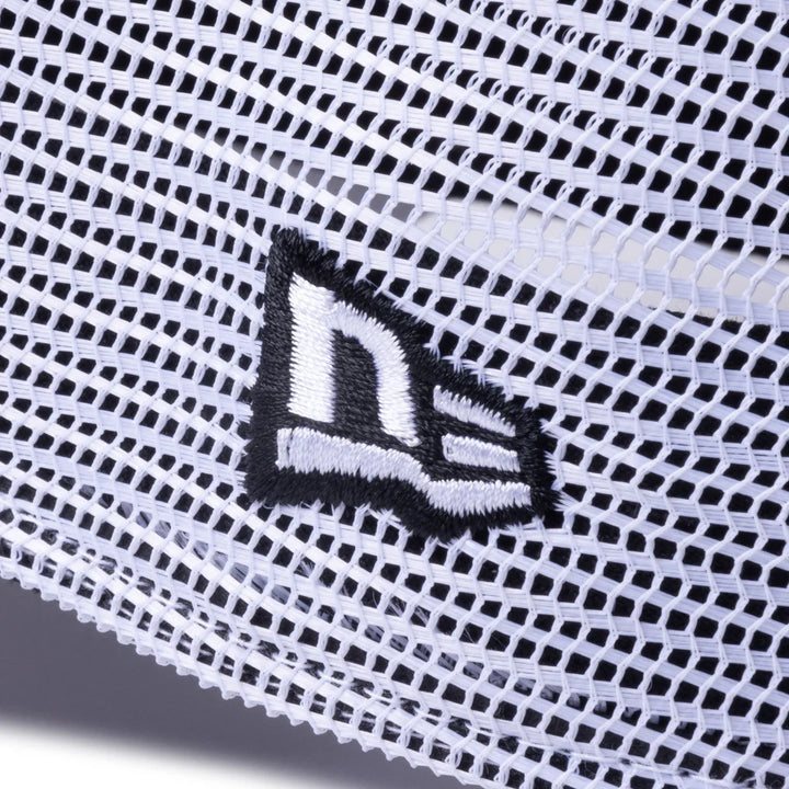 9FORTY A-Frame Golf Trucker Wordmark White Snapback