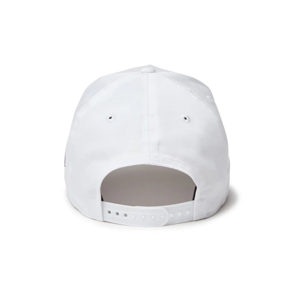 9FORTY A-Frame Golf Stretch Cotton Washable Oval Logo White Snapback