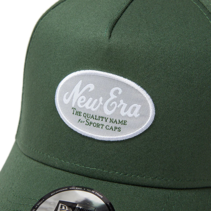 9FORTY A-Frame Golf Stretch Cotton Washable Oval Logo Cilantro Green Snapback