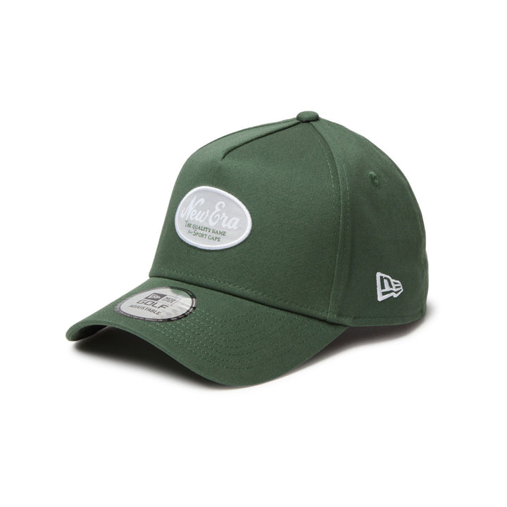 9FORTY A-Frame Golf Stretch Cotton Washable Oval Logo Cilantro Green Snapback
