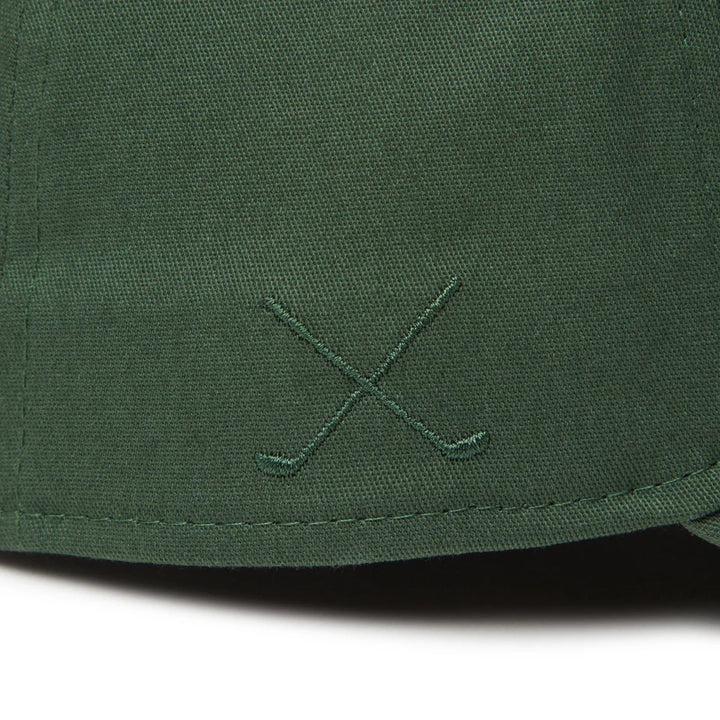 9FORTY A-Frame Golf Stretch Cotton Washable Oval Logo Cilantro Green Snapback