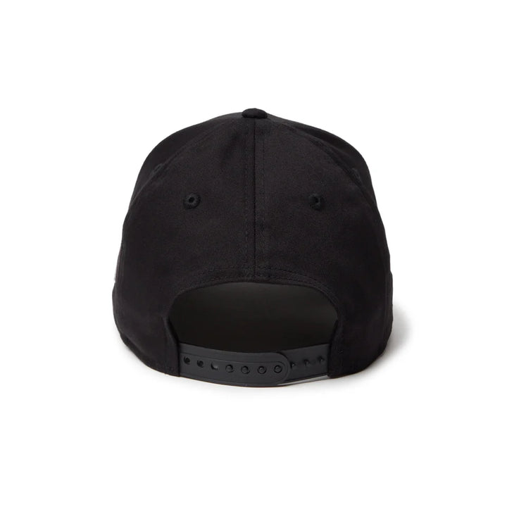 9FORTY A-Frame Golf Stretch Cotton Washable Oval Logo Black Snapback
