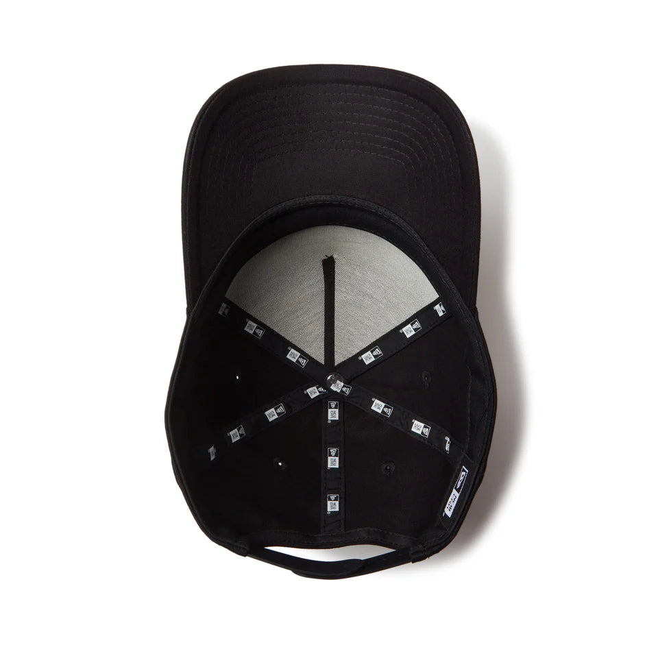 9FORTY A-Frame Golf Stretch Cotton Washable Oval Logo Black Snapback