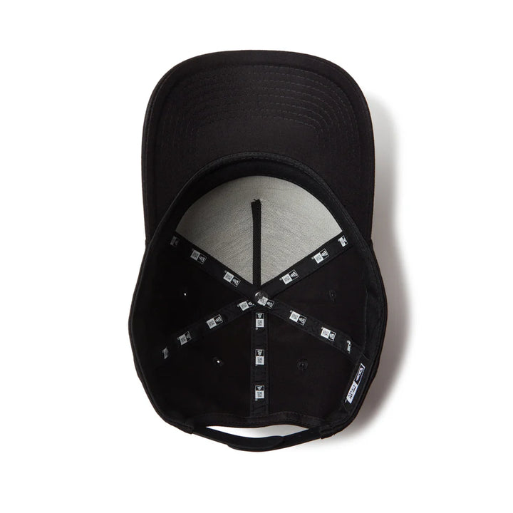 9FORTY A-Frame Golf Stretch Cotton Washable Oval Logo Black Snapback