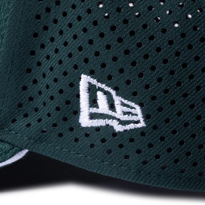 9FORTY A-Frame Golf Diamond Era Laser Perforated Dark Green Snapback