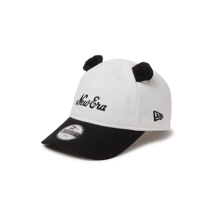 9TWENTY Kids Script Logo Animal Black Adjustable