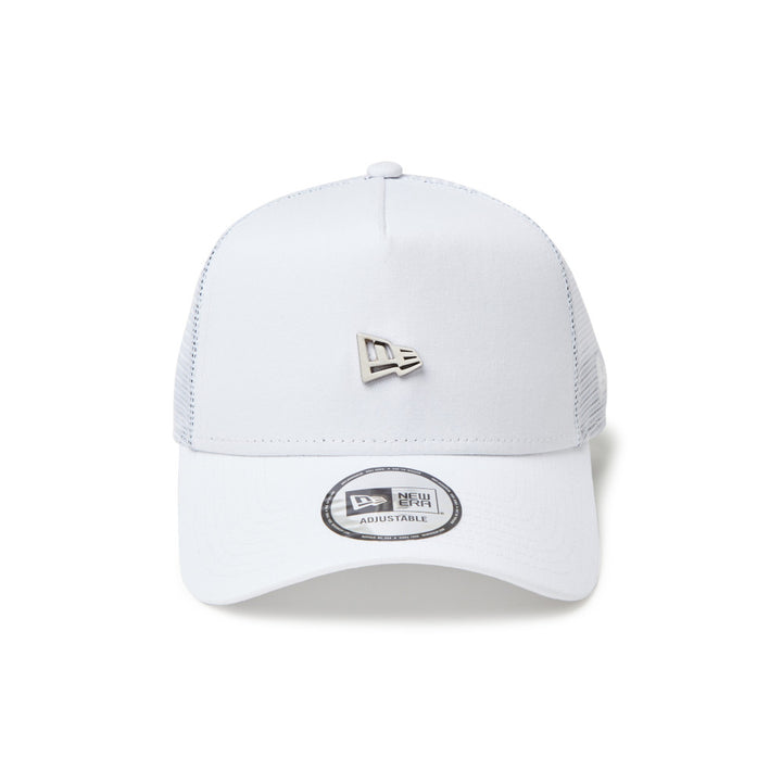 9FORTY A-Frame Trucker Metal Flag White Snapback