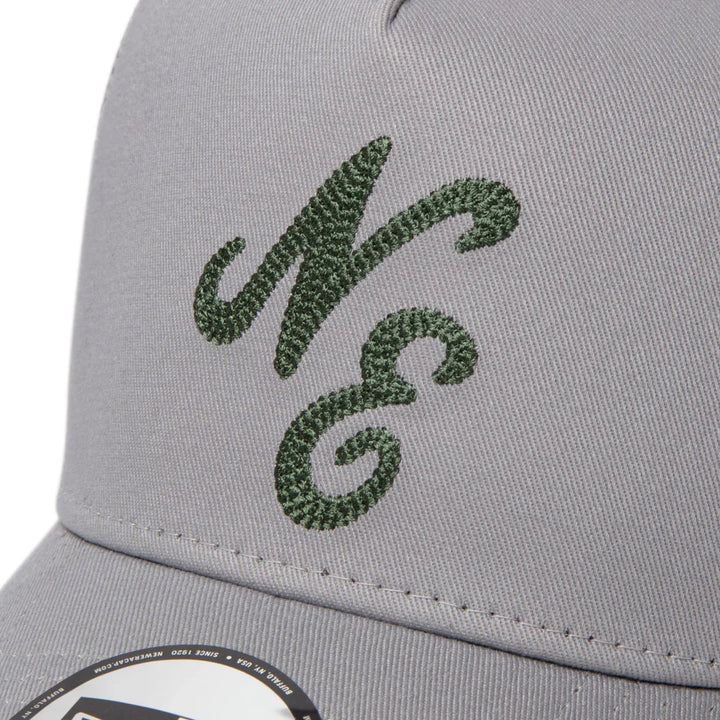9FORTY A-Frame Trucker Classic Logo Gray Snapback