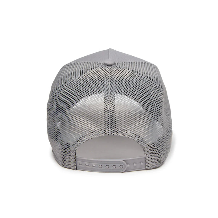 9FORTY A-Frame Trucker Classic Logo Gray Snapback
