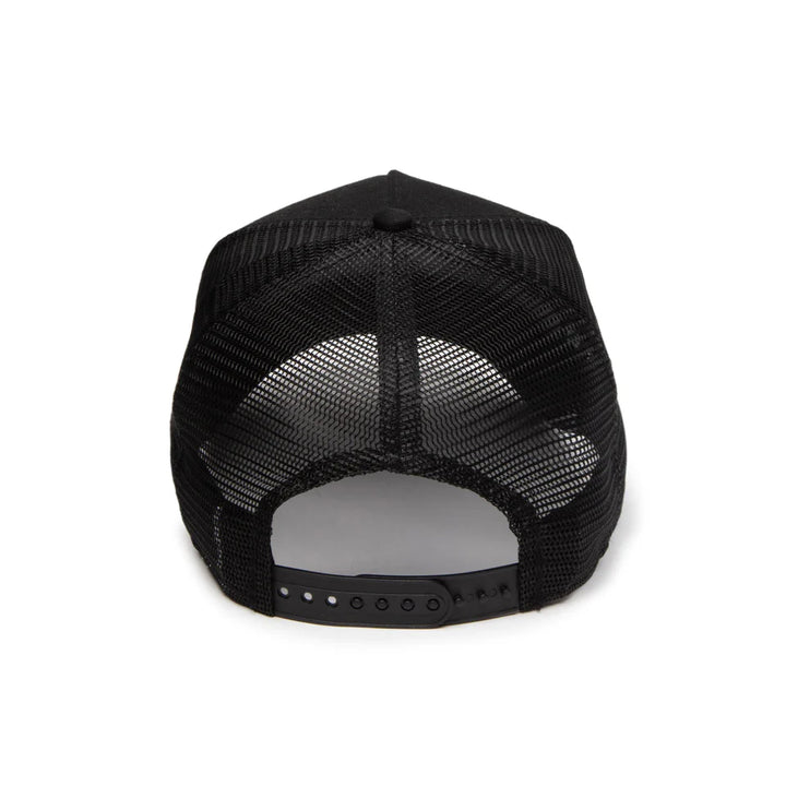 9FORTY A-Frame Trucker Classic Logo Black Snapback