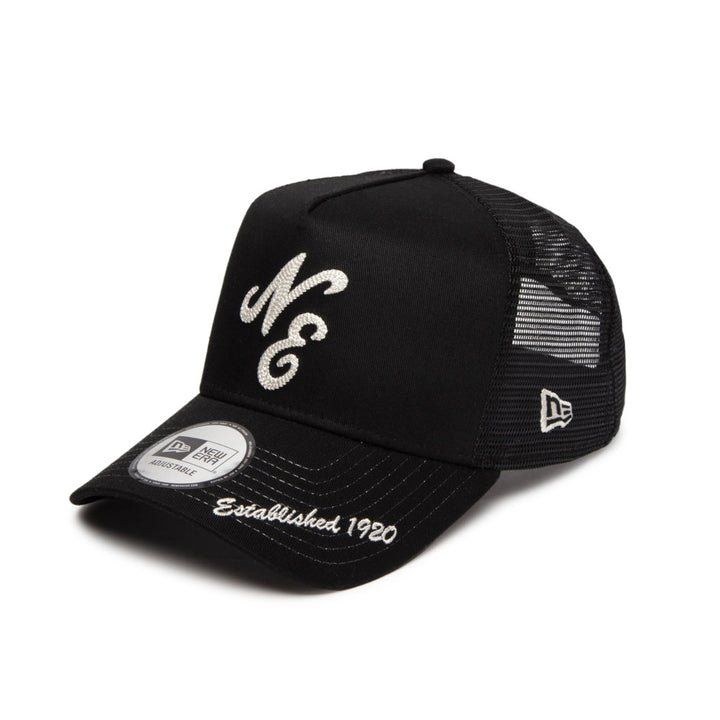 9FORTY A-Frame Trucker Classic Logo Black Snapback