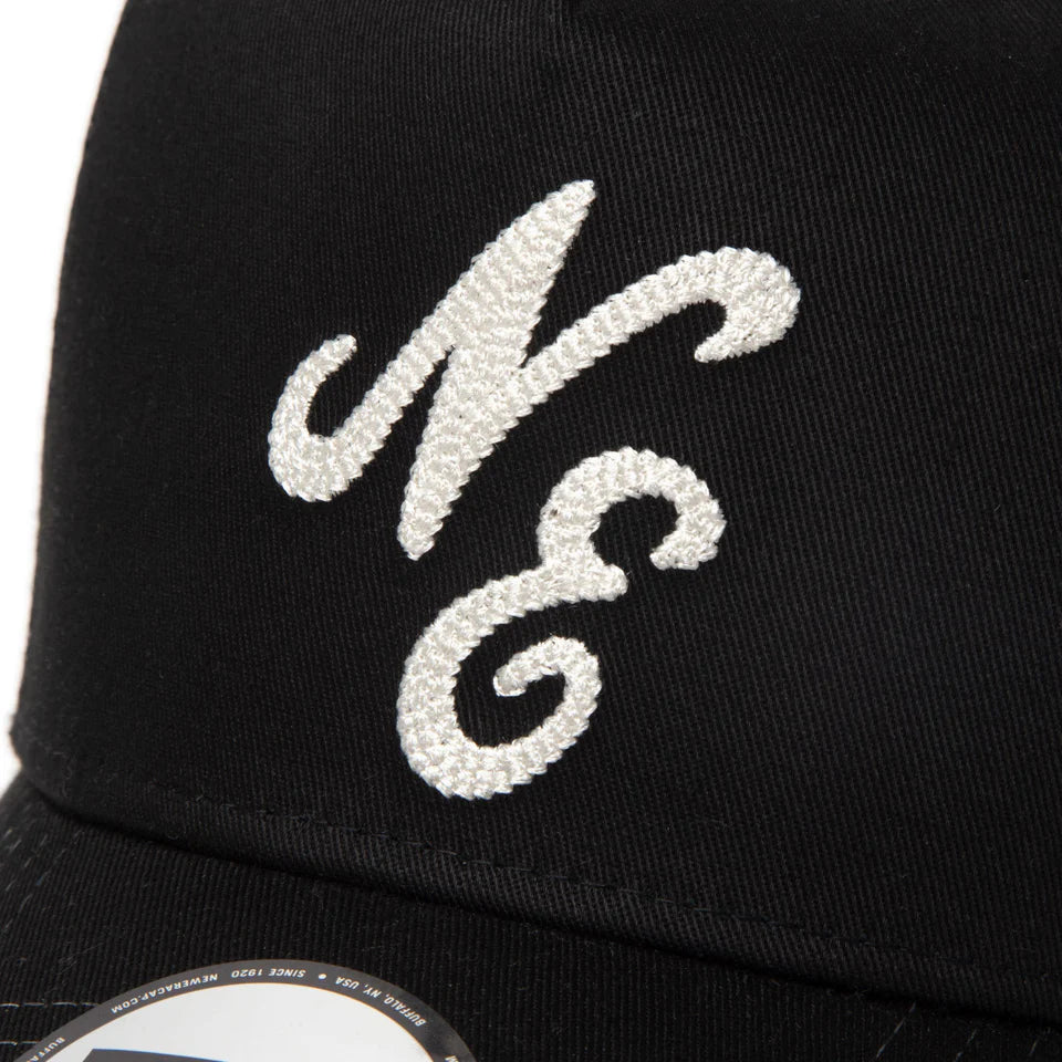 9FORTY A-Frame Trucker Classic Logo Black Snapback