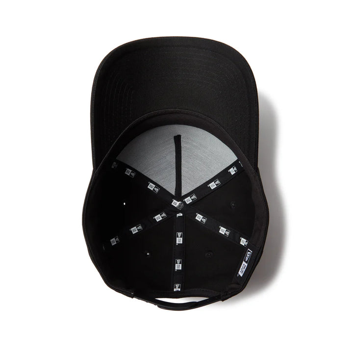9FORTY A-Frame Metal Flag Black Silver Snapback