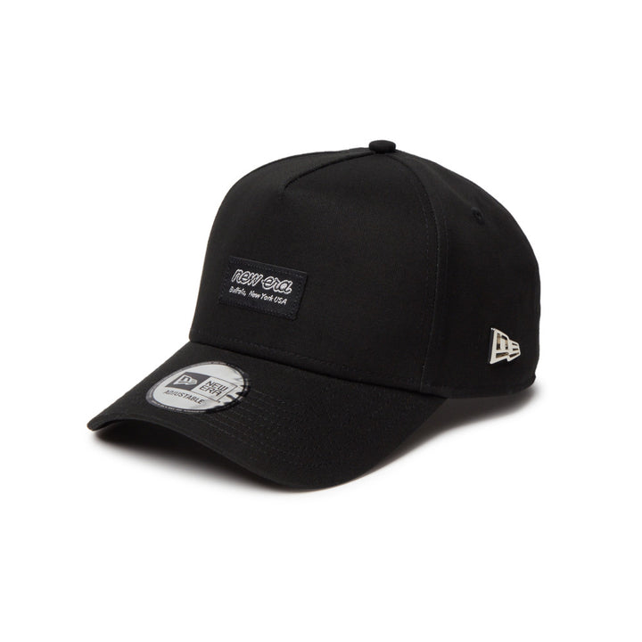 9FORTY A-Frame Metal Flag Black Silver Snapback