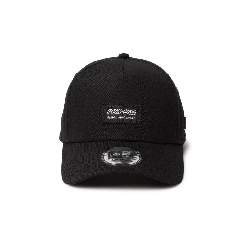 9FORTY A-Frame Metal Flag Black Silver Snapback