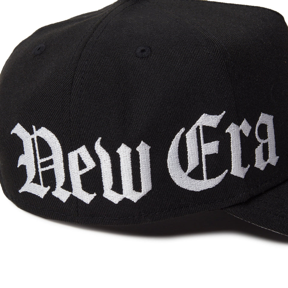 9FORTY A-Frame Essential Old English Logo Black Snapback