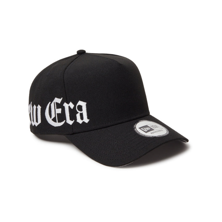 9FORTY A-Frame Essential Old English Logo Black Snapback